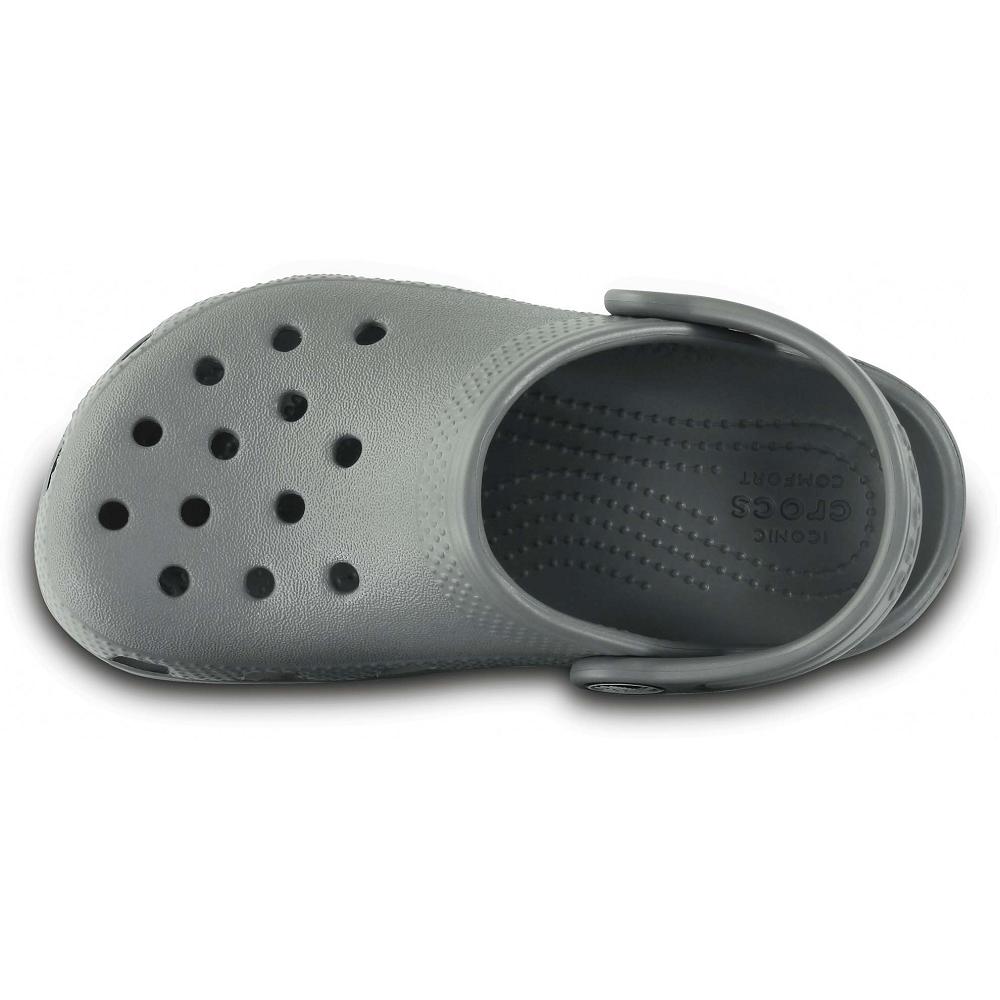 Crocs Classic Kids' Clogs Grey | GKJTEH127