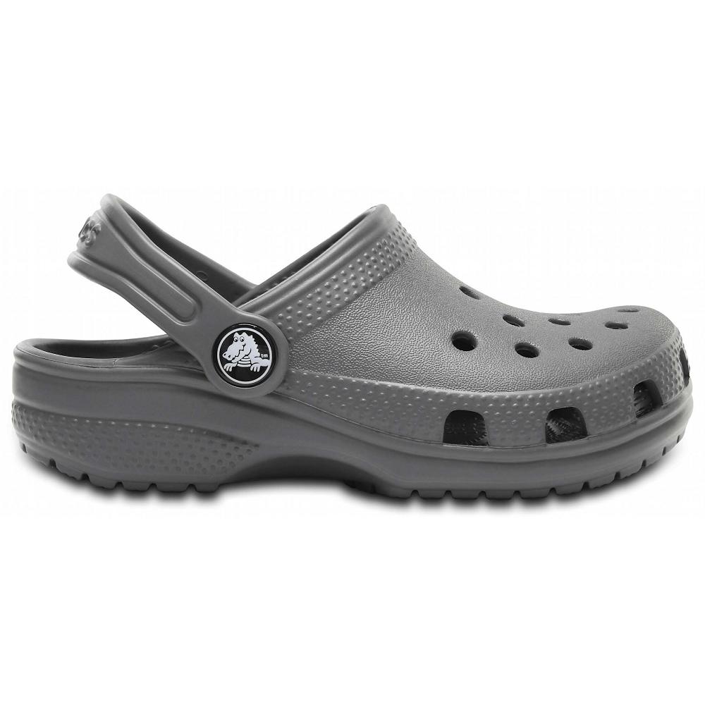 Crocs Classic Kids' Clogs Grey | GKJTEH127