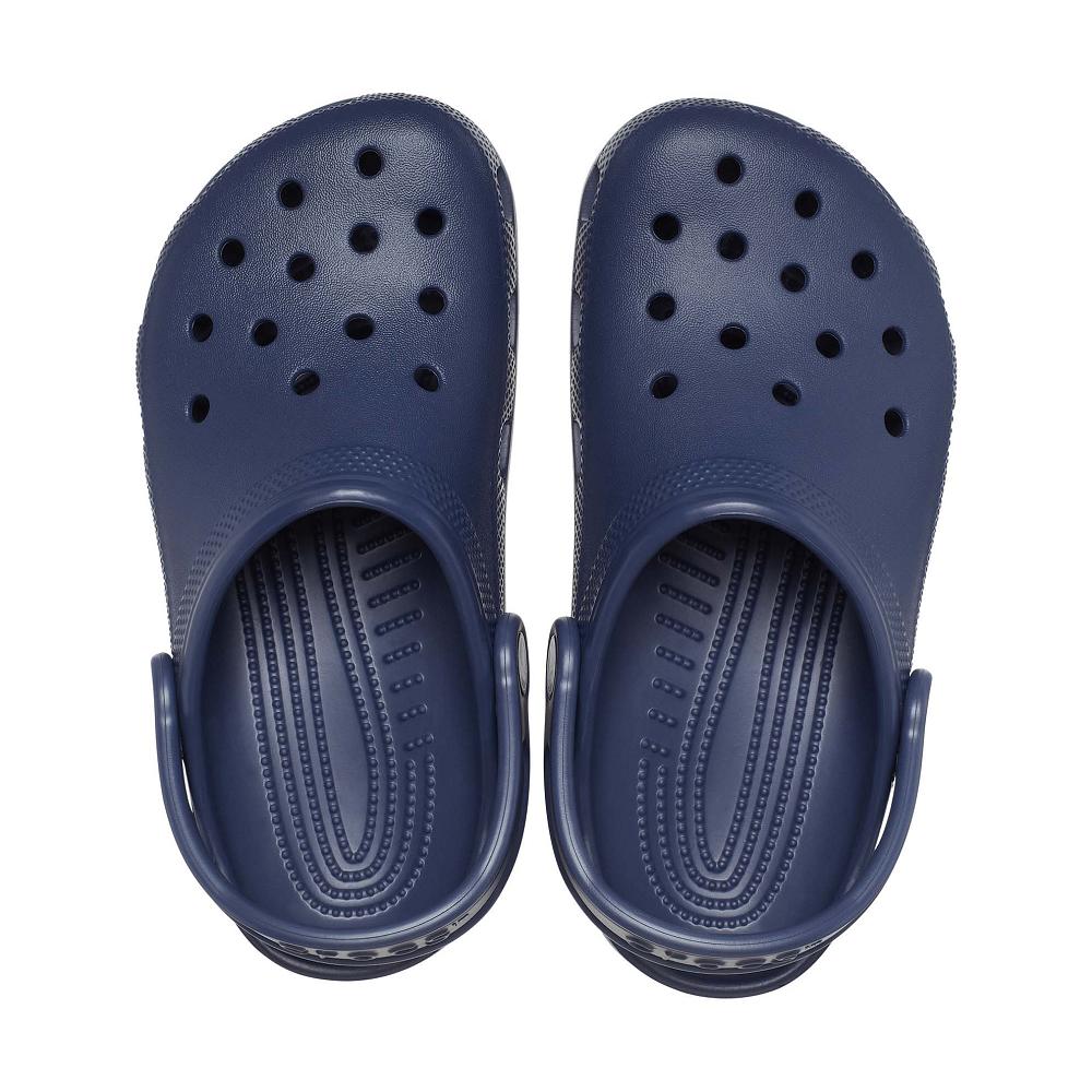 Crocs Classic Kids' Clogs Navy | CBGUZD629