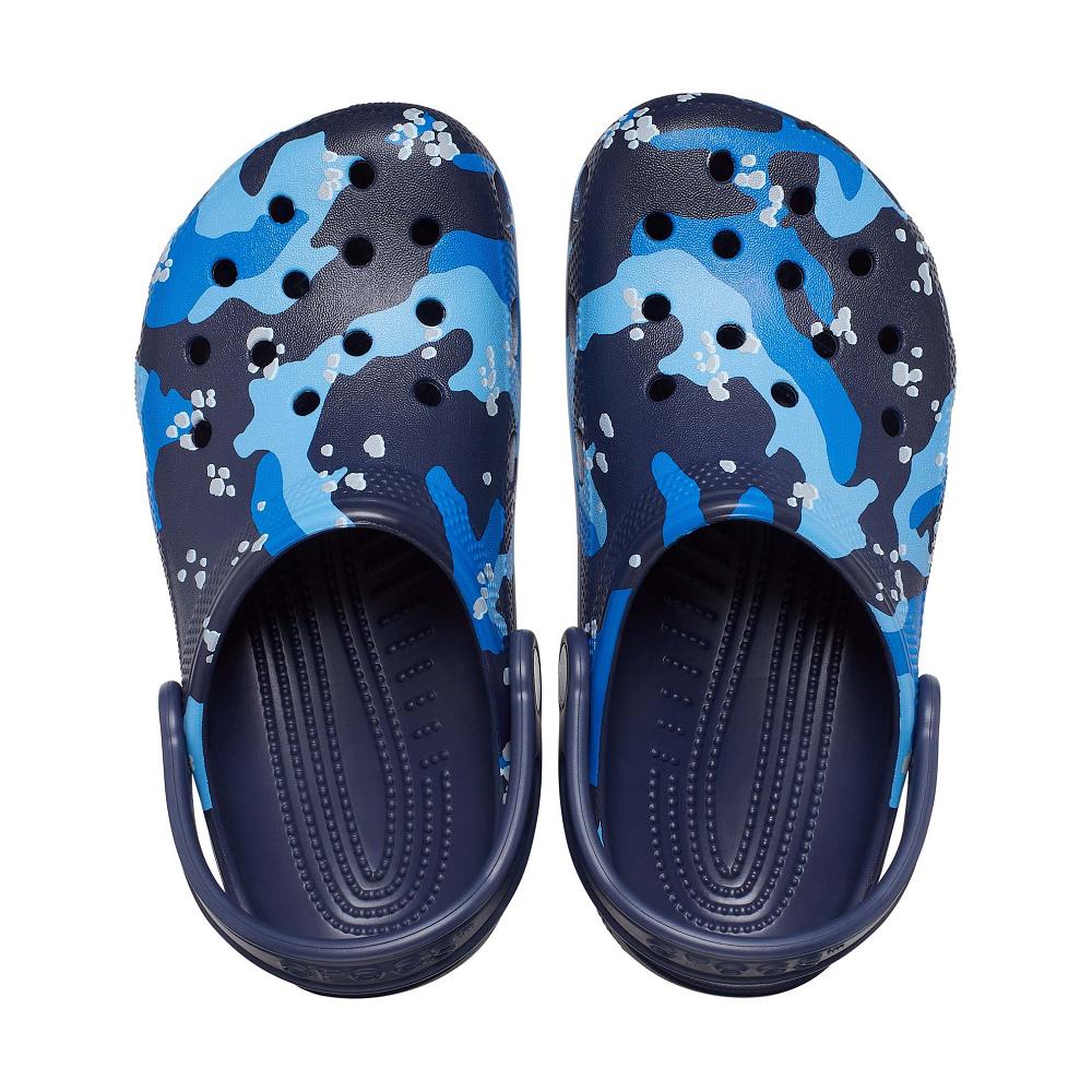 Crocs Classic Kids' Clogs Navy / Multicolor | TMREDS398
