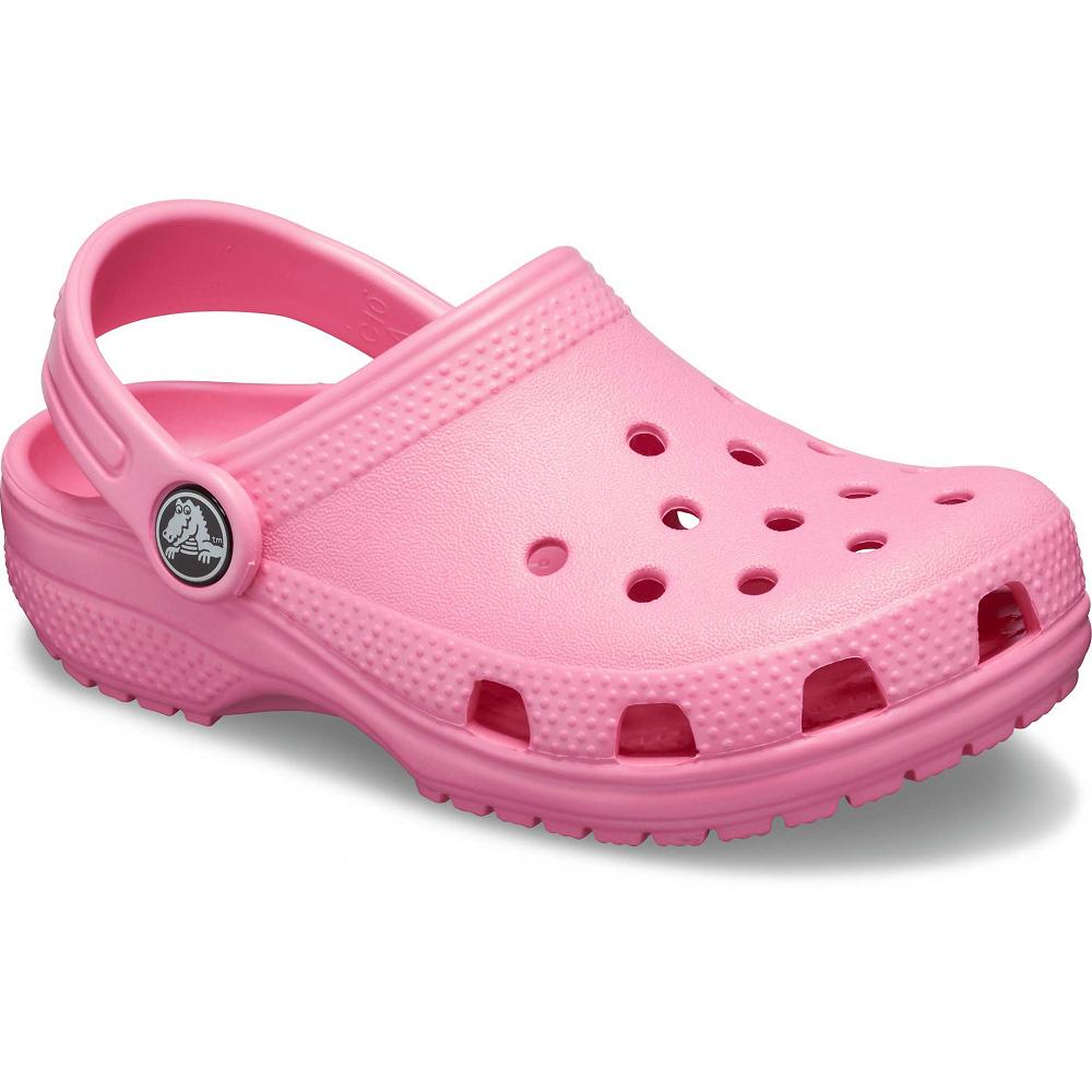 Crocs Classic Kids\' Clogs Pink / Purple | VNXRJY018