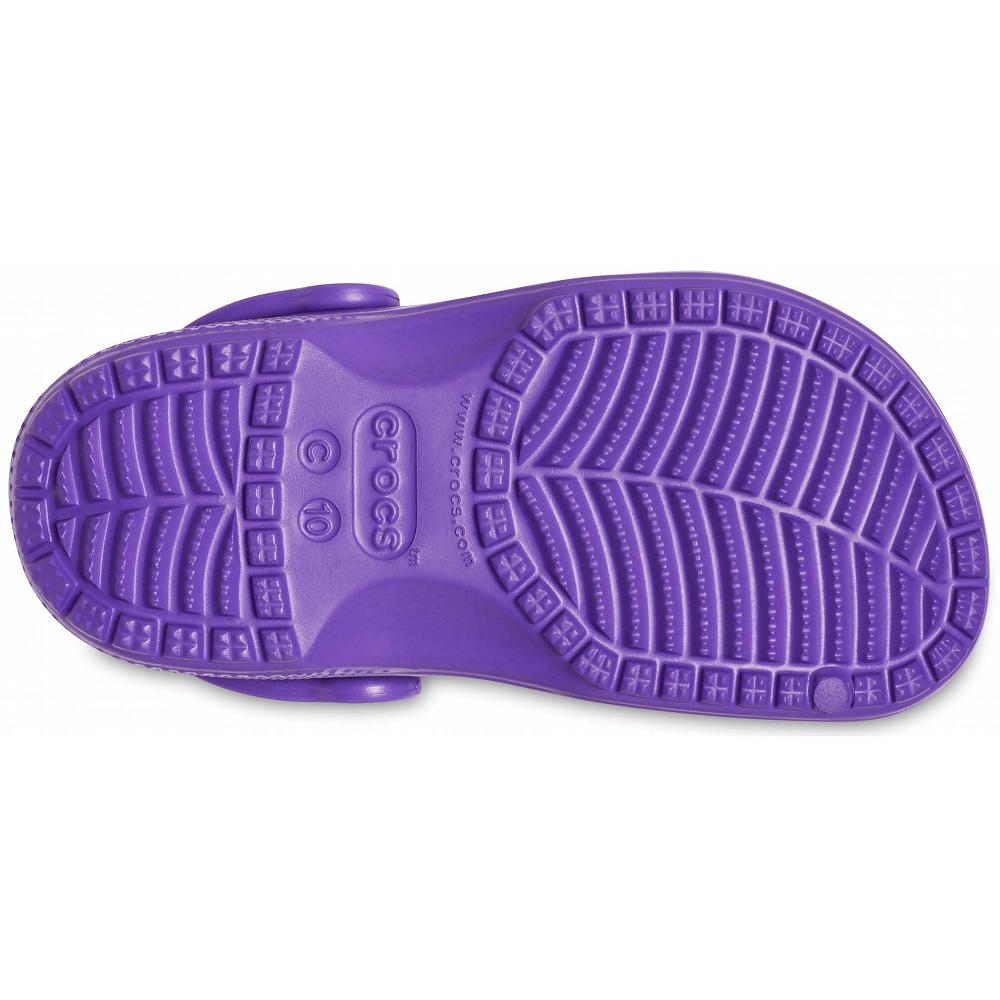 Crocs Classic Kids' Clogs Purple | DTSIHR964