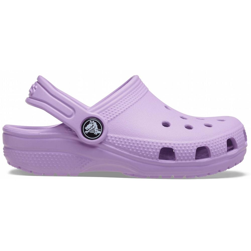 Crocs Classic Kids' Clogs Purple / Pink | ZERPCV095