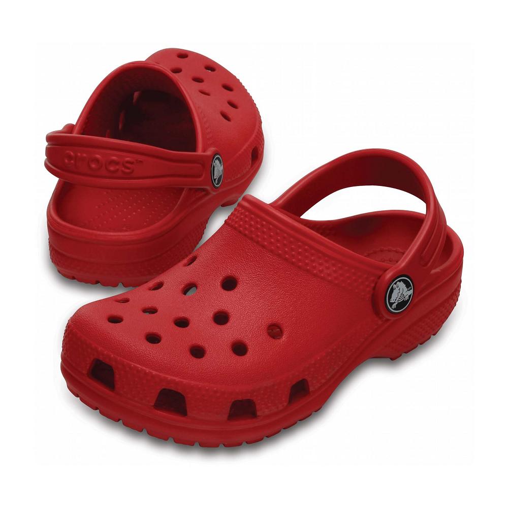 Crocs Classic Kids' Clogs Red | FEKYVO857