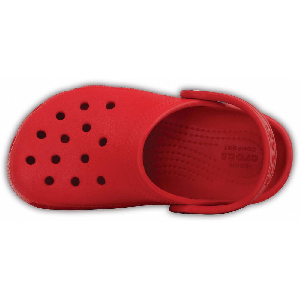Crocs Classic Kids' Clogs Red | FEKYVO857