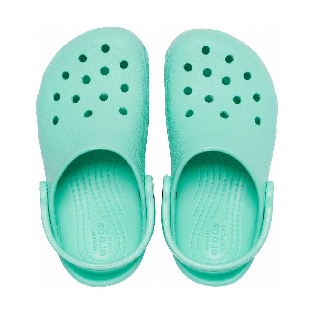 Crocs Classic Kids' Clogs Turquoise | HWSDXU820