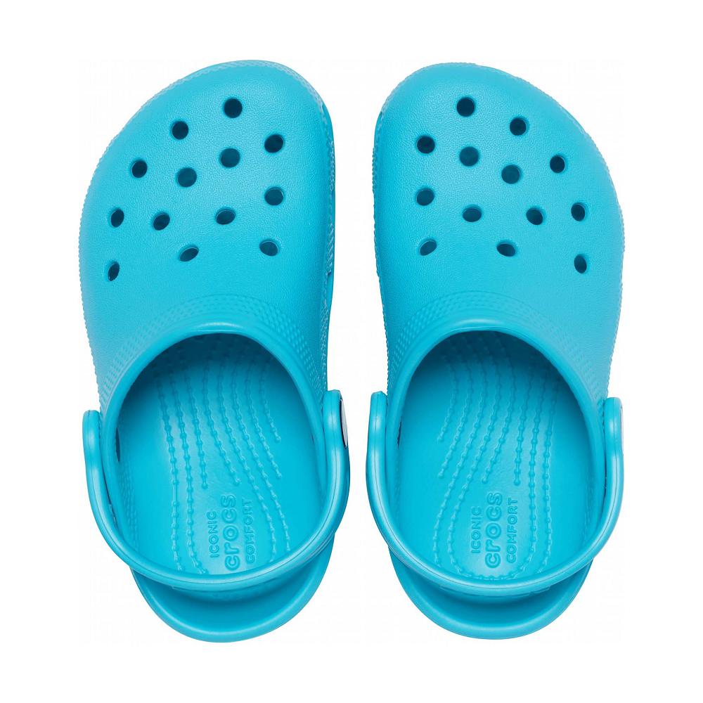 Crocs Classic Kids' Clogs Turquoise | LPRANS073
