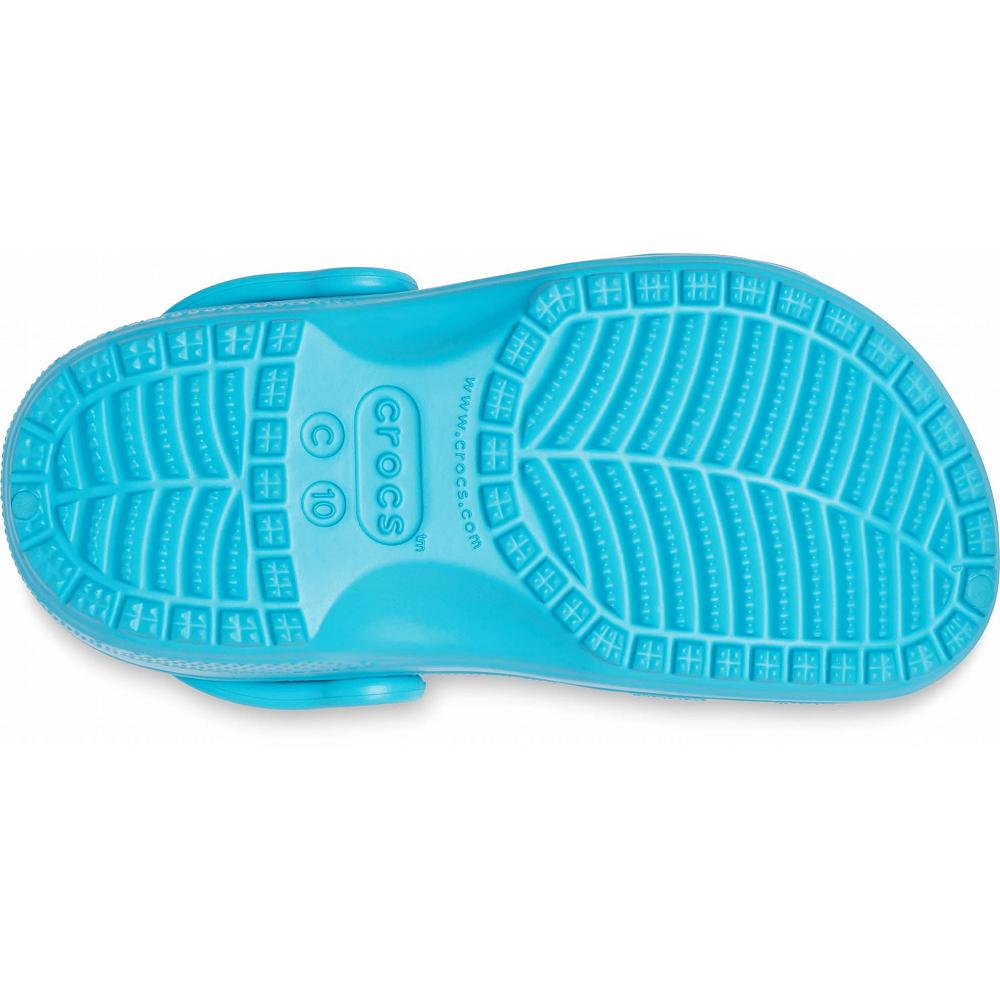 Crocs Classic Kids' Clogs Turquoise | LPRANS073