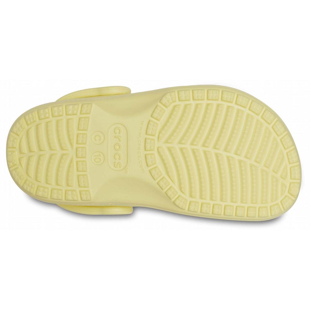Crocs Classic Kids' Clogs Yellow | GPTEWM758