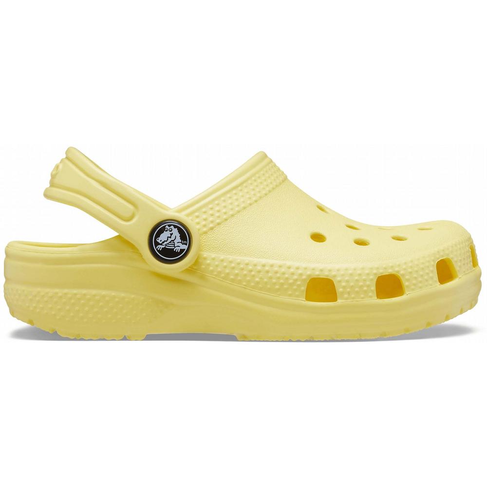 Crocs Classic Kids' Clogs Yellow | GPTEWM758