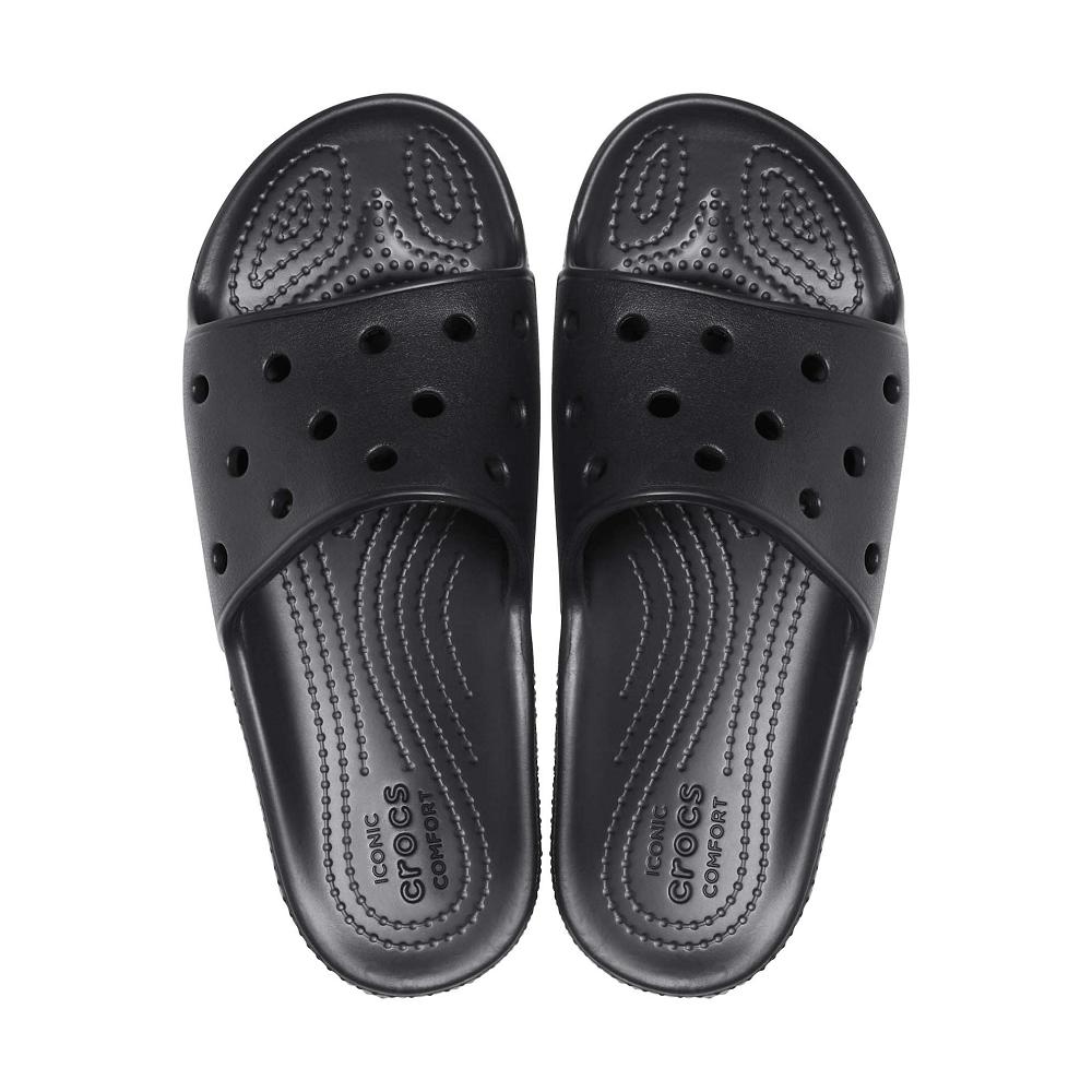 Crocs Classic Kids' Sandals Black | MIZQJA192
