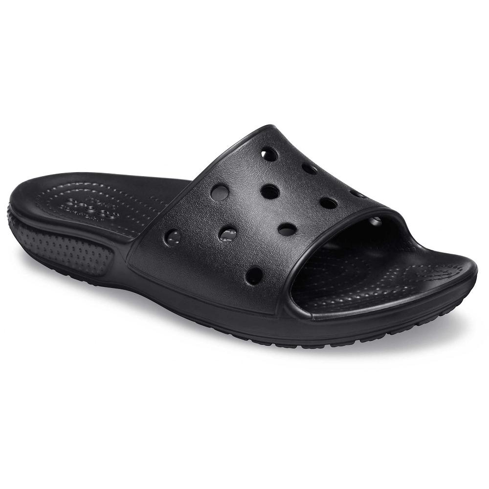 Crocs Classic Kids\' Sandals Black | MIZQJA192