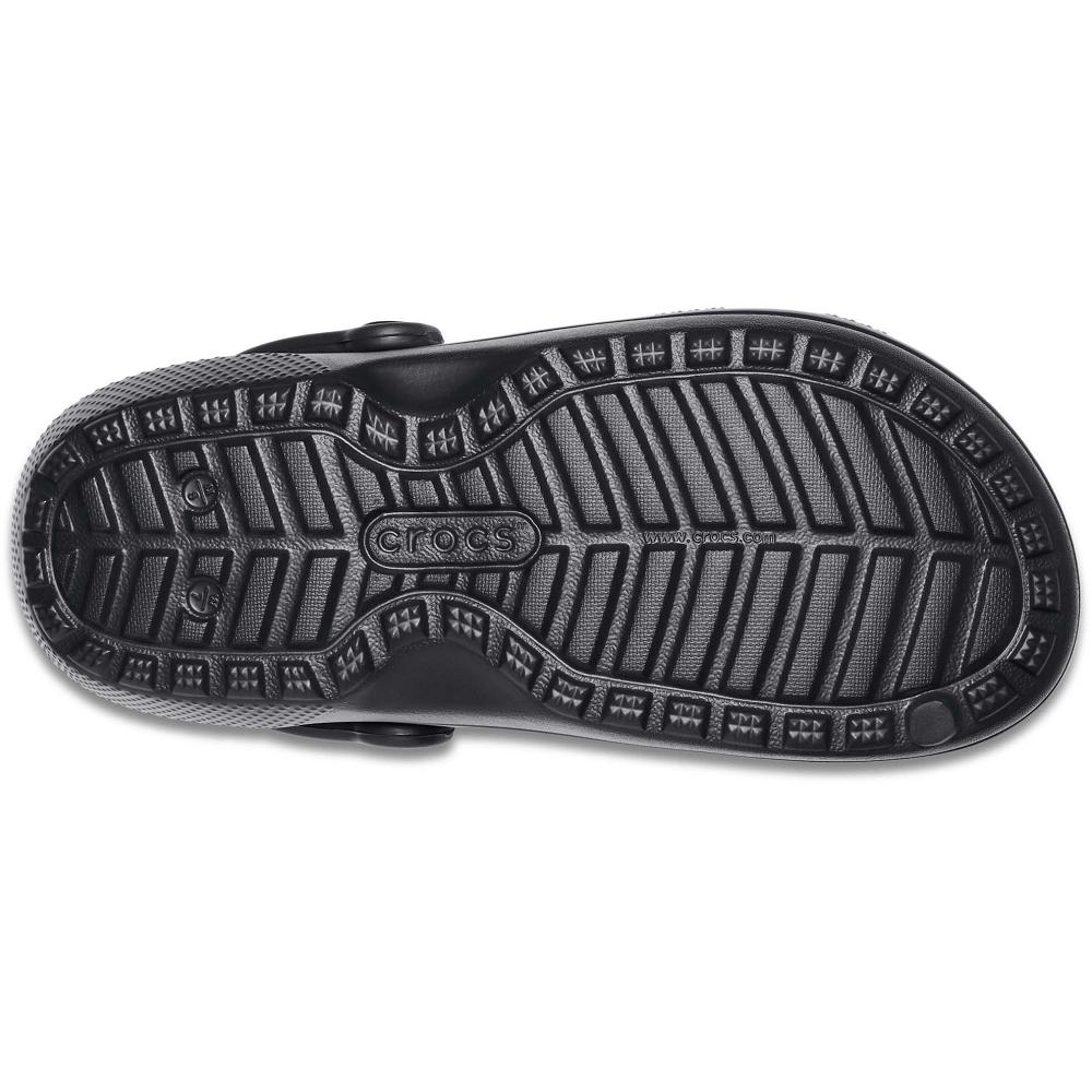 Crocs Classic Lined Men Clogs Black | FEVTZY597