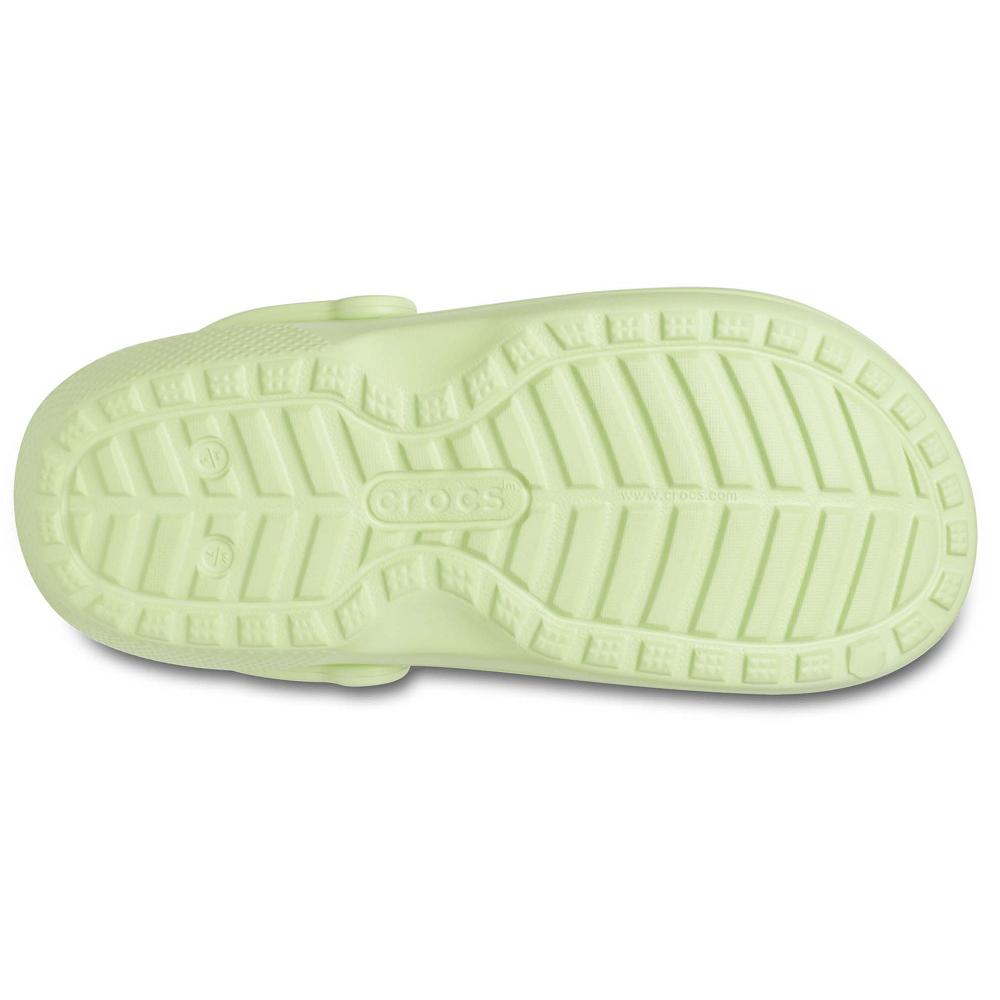 Crocs Classic Lined Men Clogs Mint | SQTGXE724