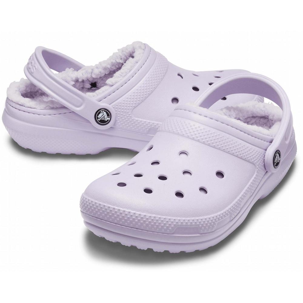 Crocs Classic Lined Men Clogs Pink | ICXWGY562