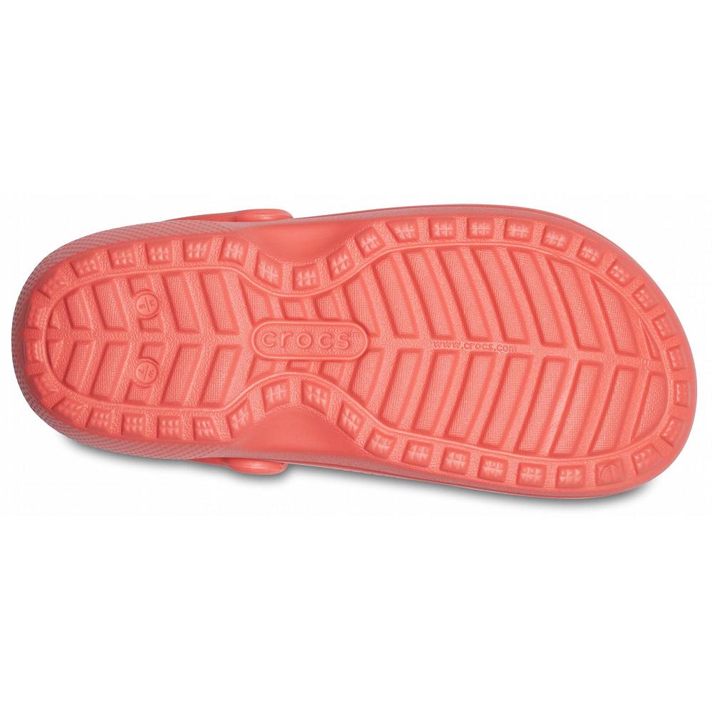 Crocs Classic Lined Men Clogs Red | HCBFVX826