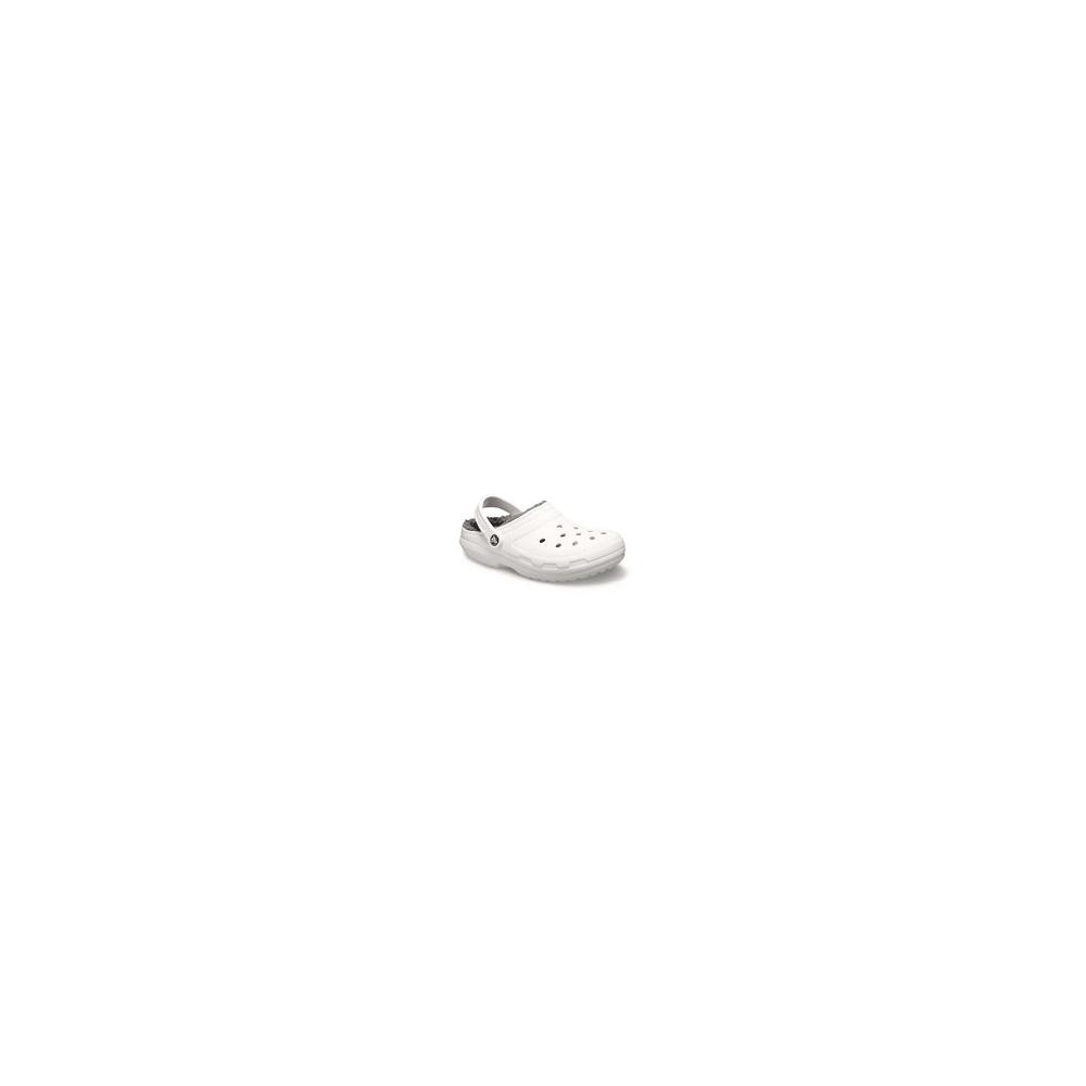 Crocs Classic Lined Men Clogs White | HAPVJL780