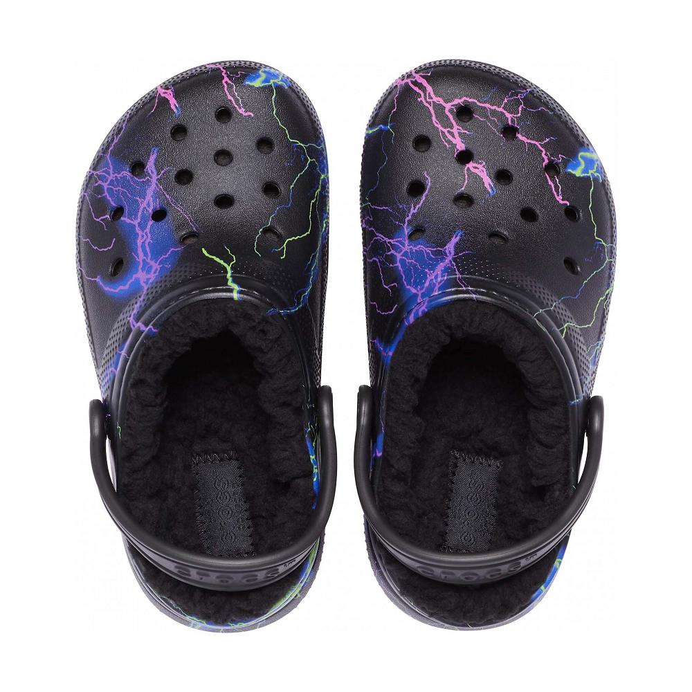 Crocs Classic Lined Out of This World Kids' Clogs Black | YAZOUM263