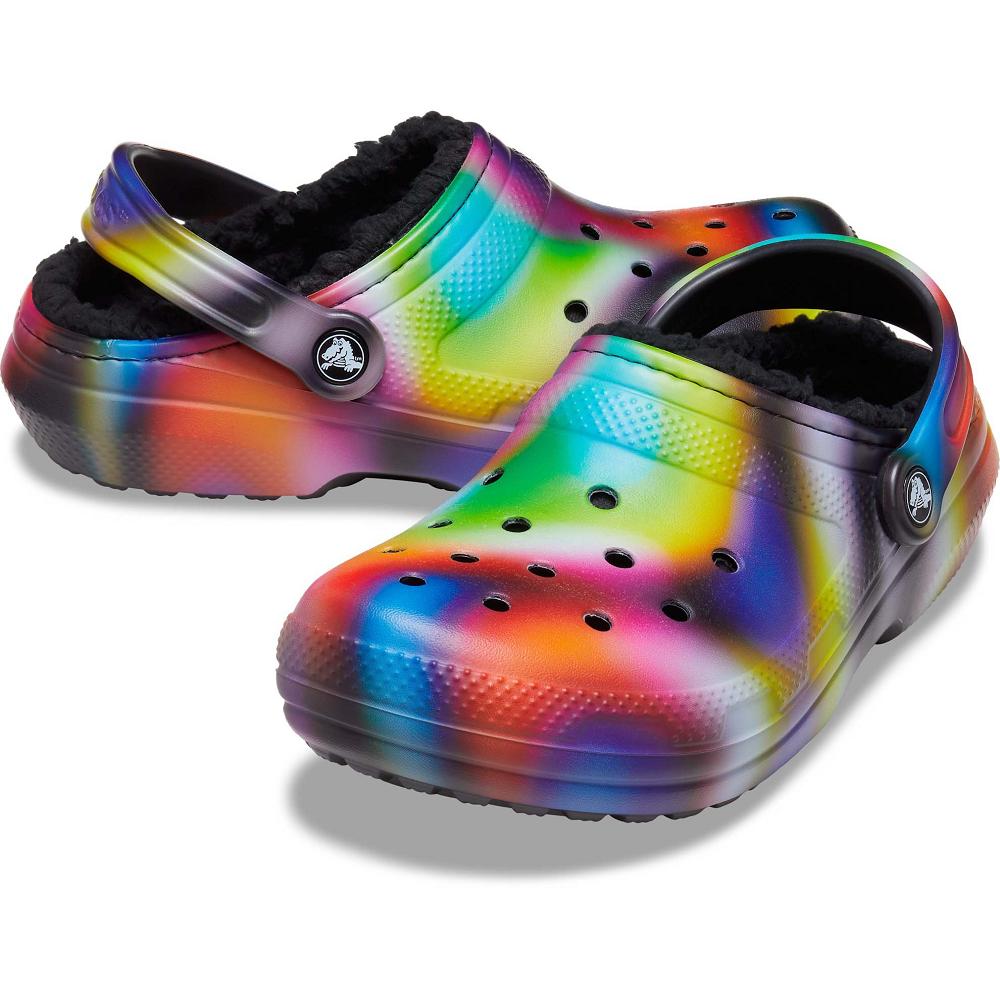 Crocs Classic Lined Solarized Men Clogs Multicolor | NXPFLZ582