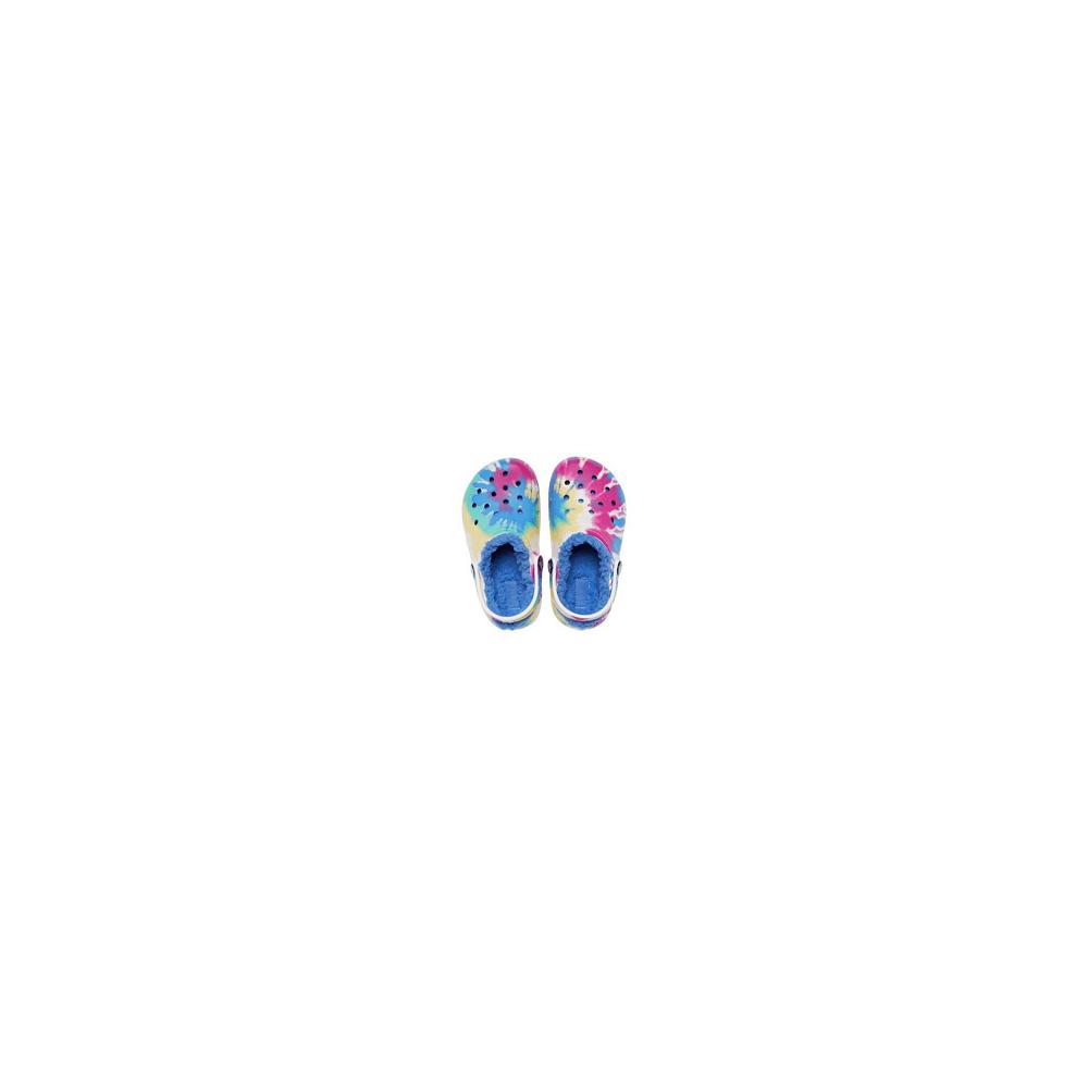 Crocs Classic Lined TieNew Zealand -Dye Graphic Kids' Clogs Multicolor | BSMLUI376
