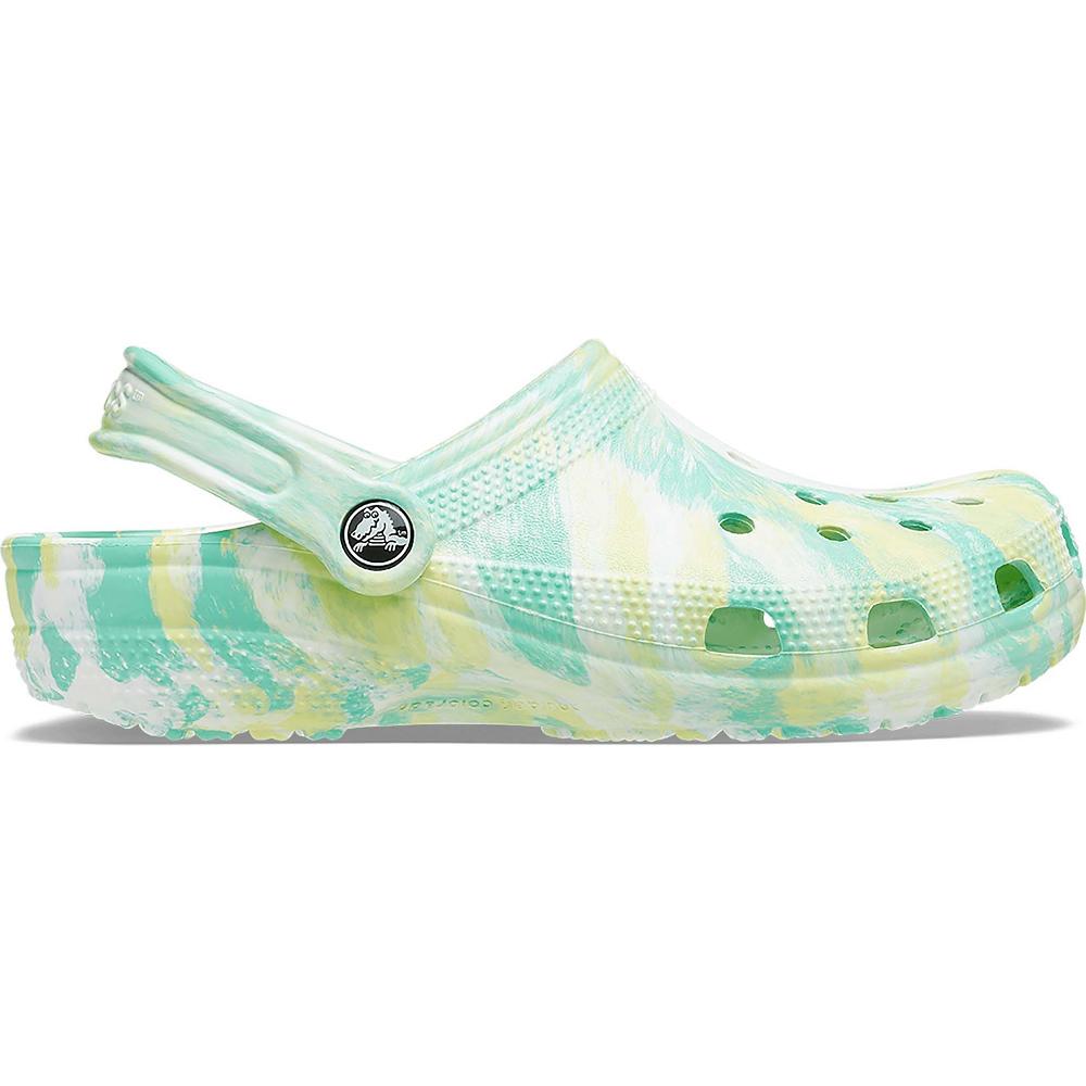 Crocs Classic Marbled Men Clogs Mint | RQLFYO623