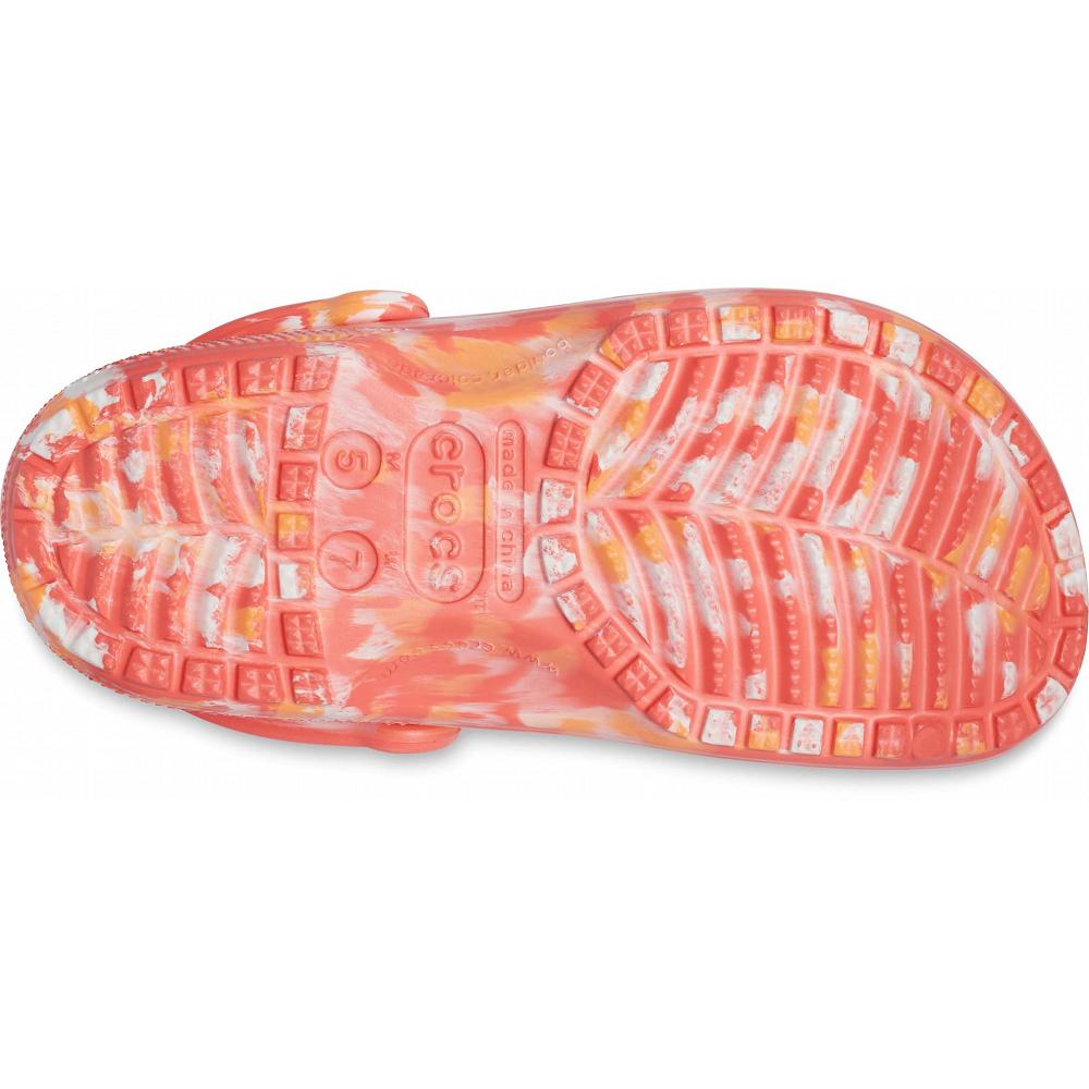 Crocs Classic Marbled Men Clogs Pink | PFDBCX712