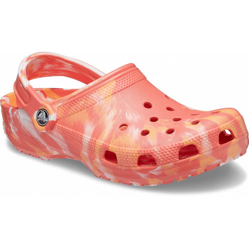 Crocs Classic Marbled Men Clogs Pink | PFDBCX712