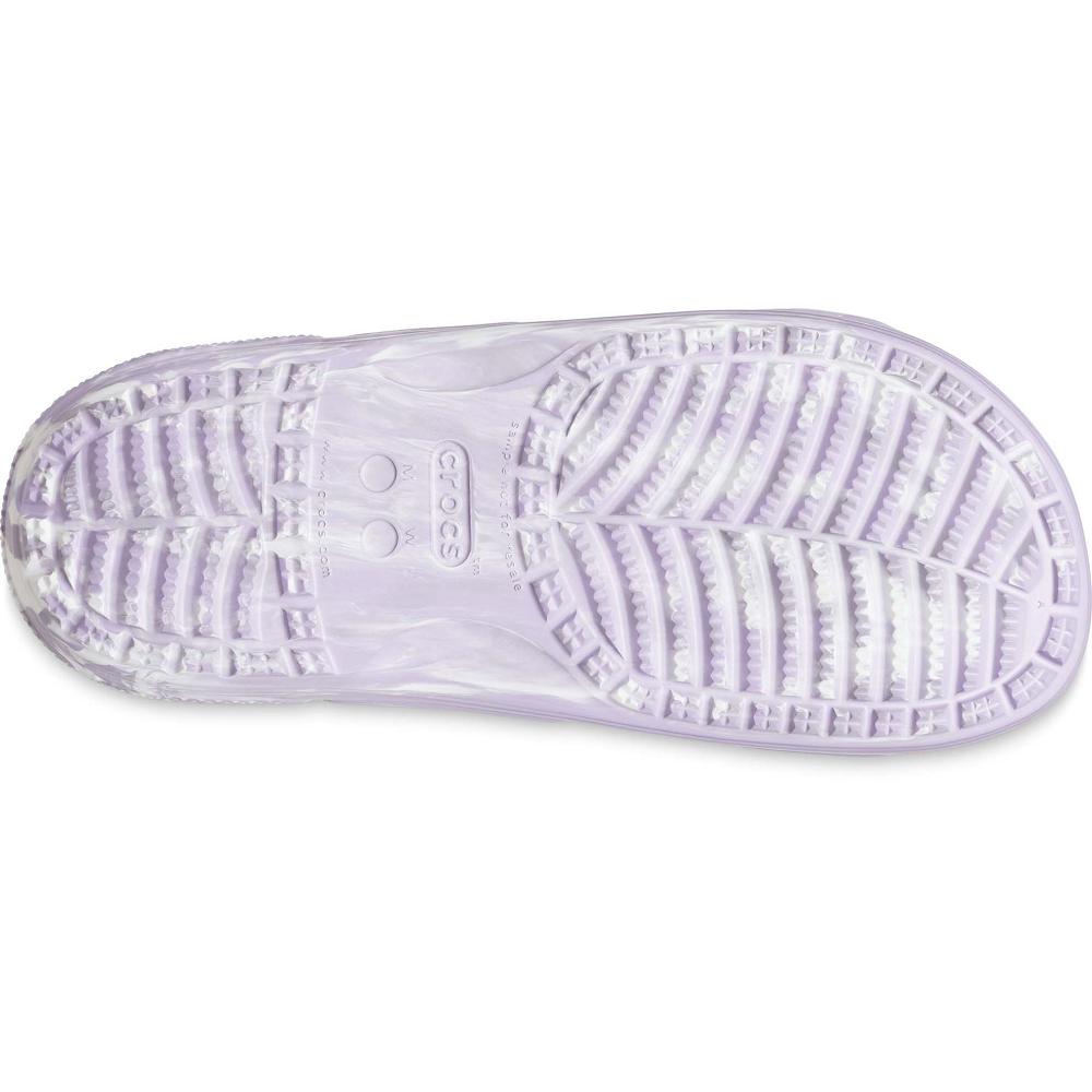 Crocs Classic Marbled Men Sandals Purple | NWDXGF159