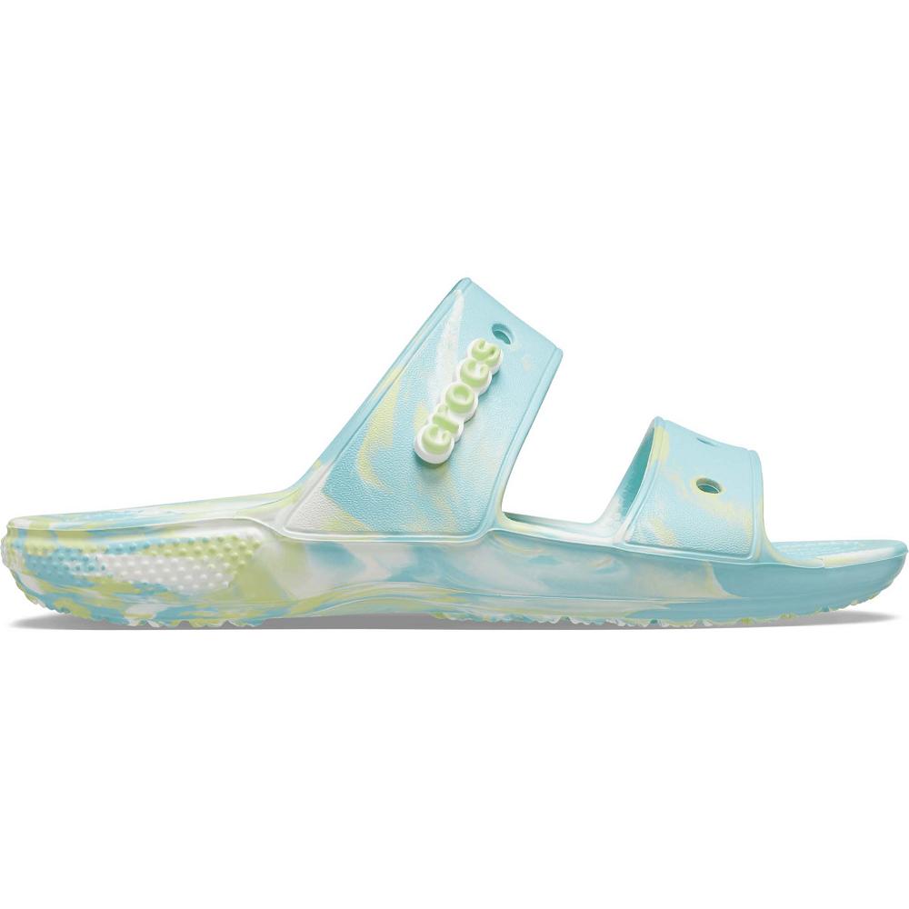 Crocs Classic Marbled Men Sandals Turquoise | SBCPKA901