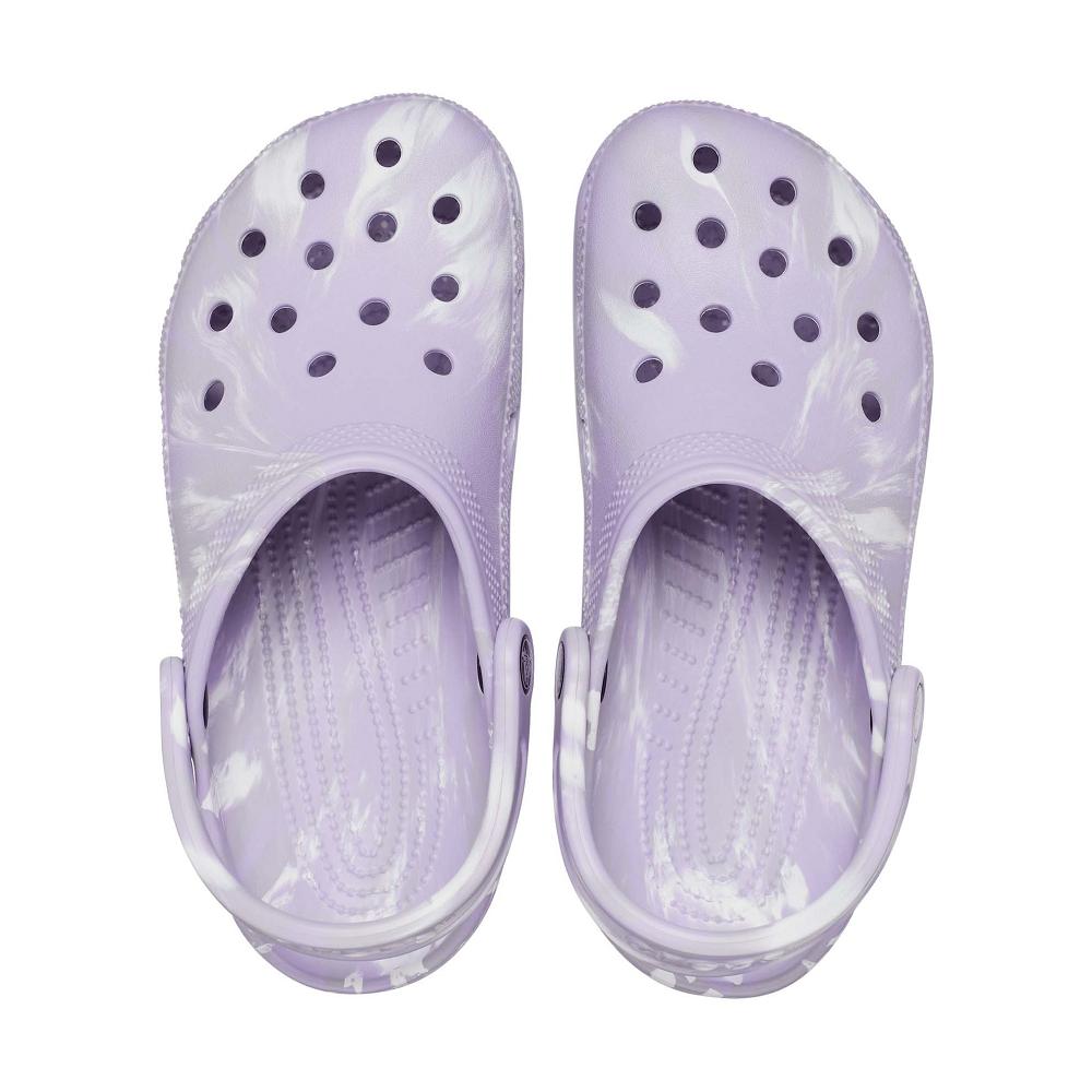 Crocs Classic Marbled Women Clogs Purple | OYWCZH268