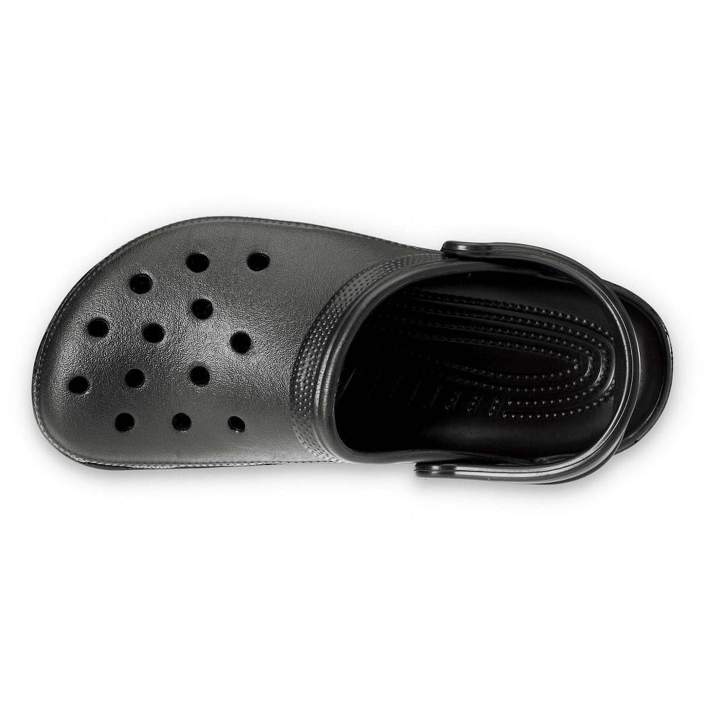 Crocs Classic Men Clogs Black | NMAUTX709