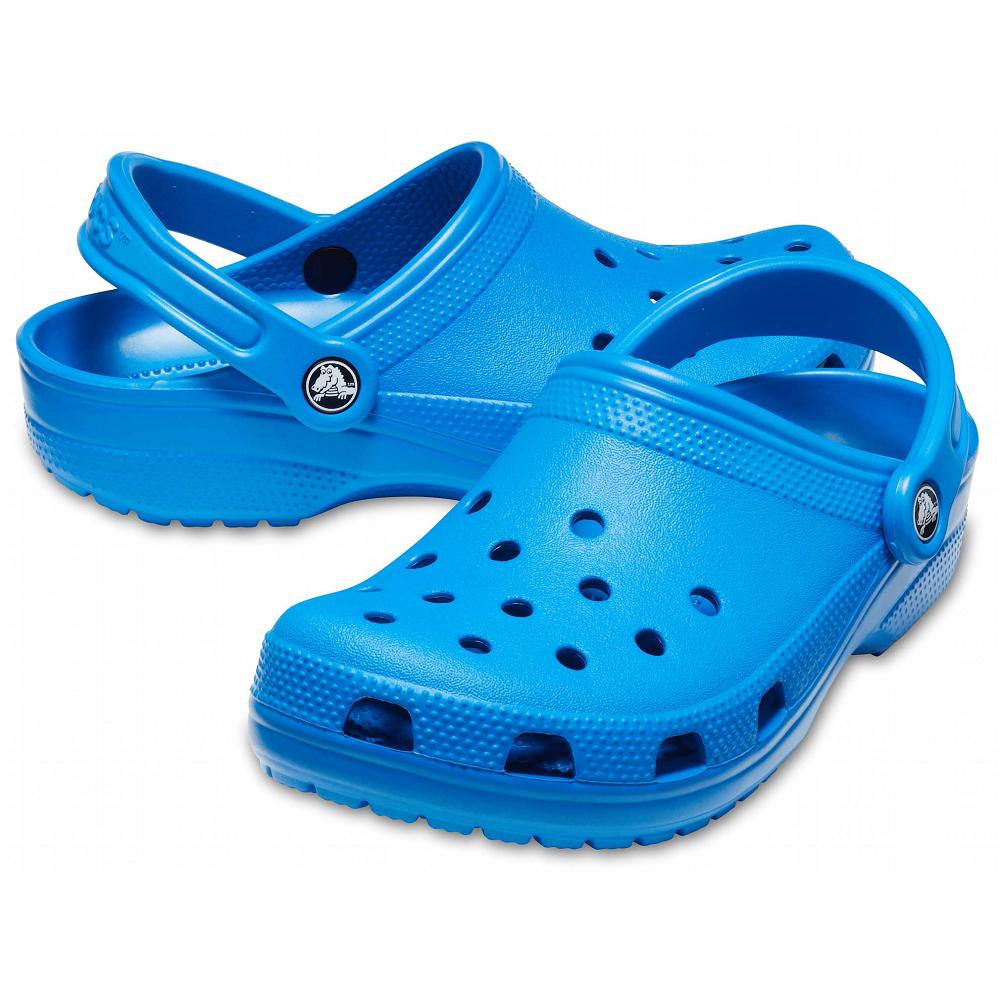 Crocs Classic Men Clogs Blue | QDYIAE240