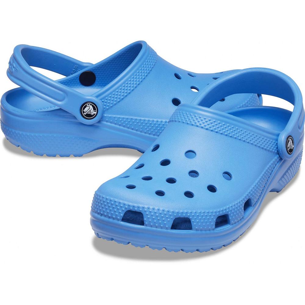 Crocs Classic Men Clogs Blue | YAESGB178