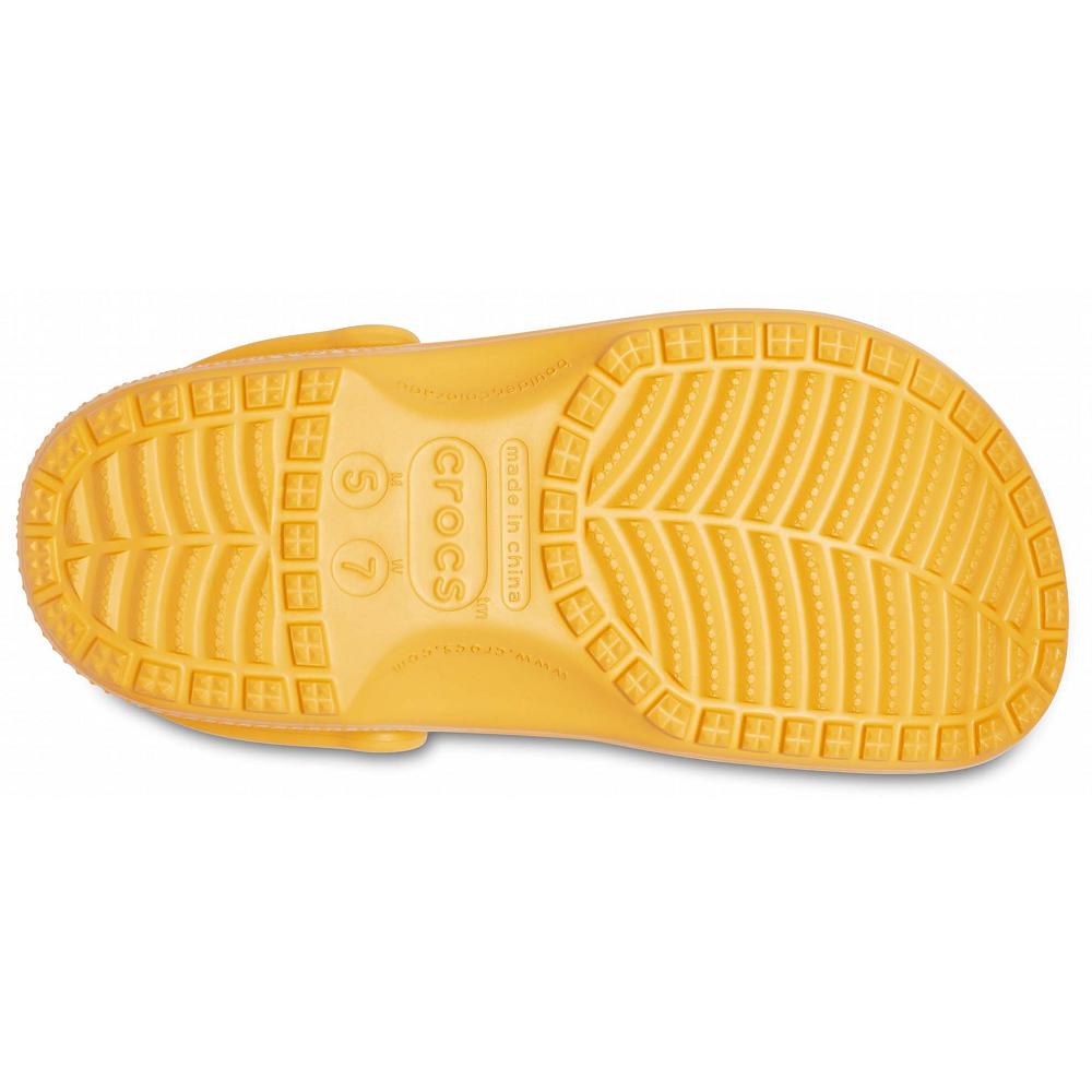 Crocs Classic Men Clogs Gold | TGEOSY386
