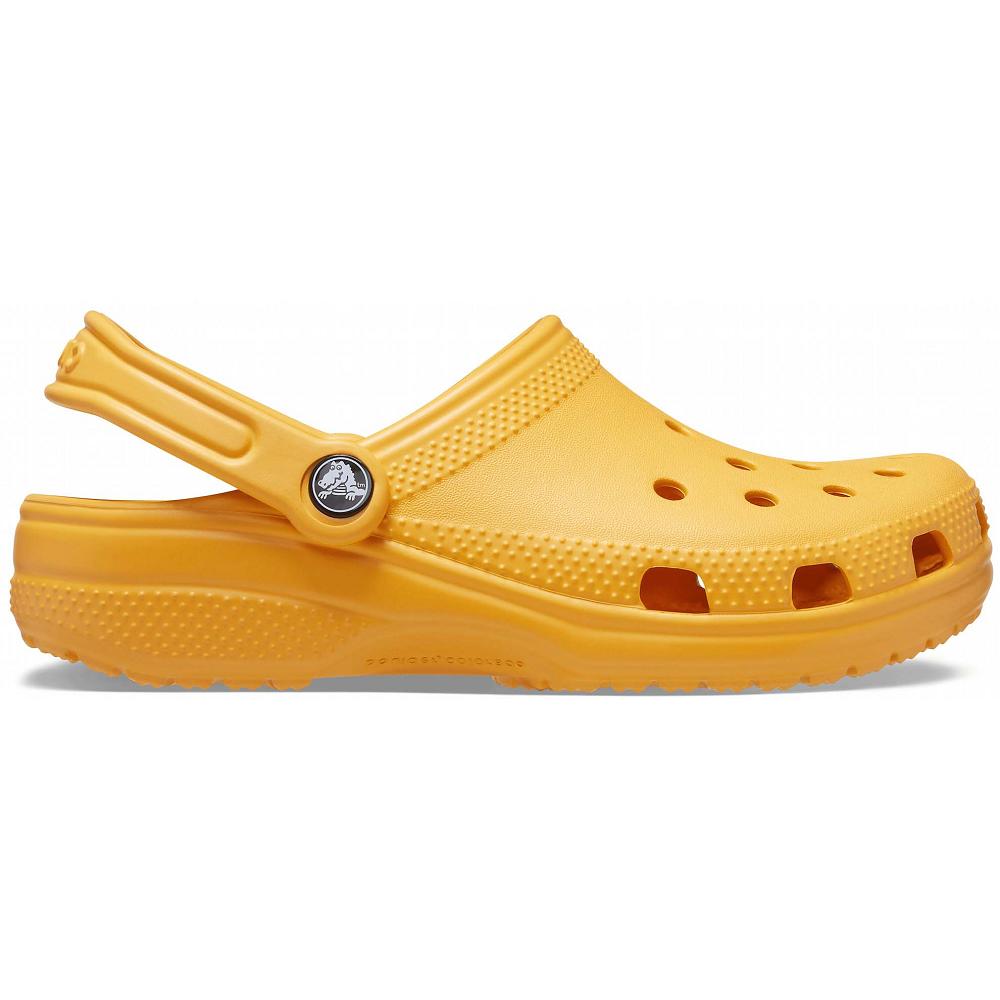 Crocs Classic Men Clogs Gold | TGEOSY386