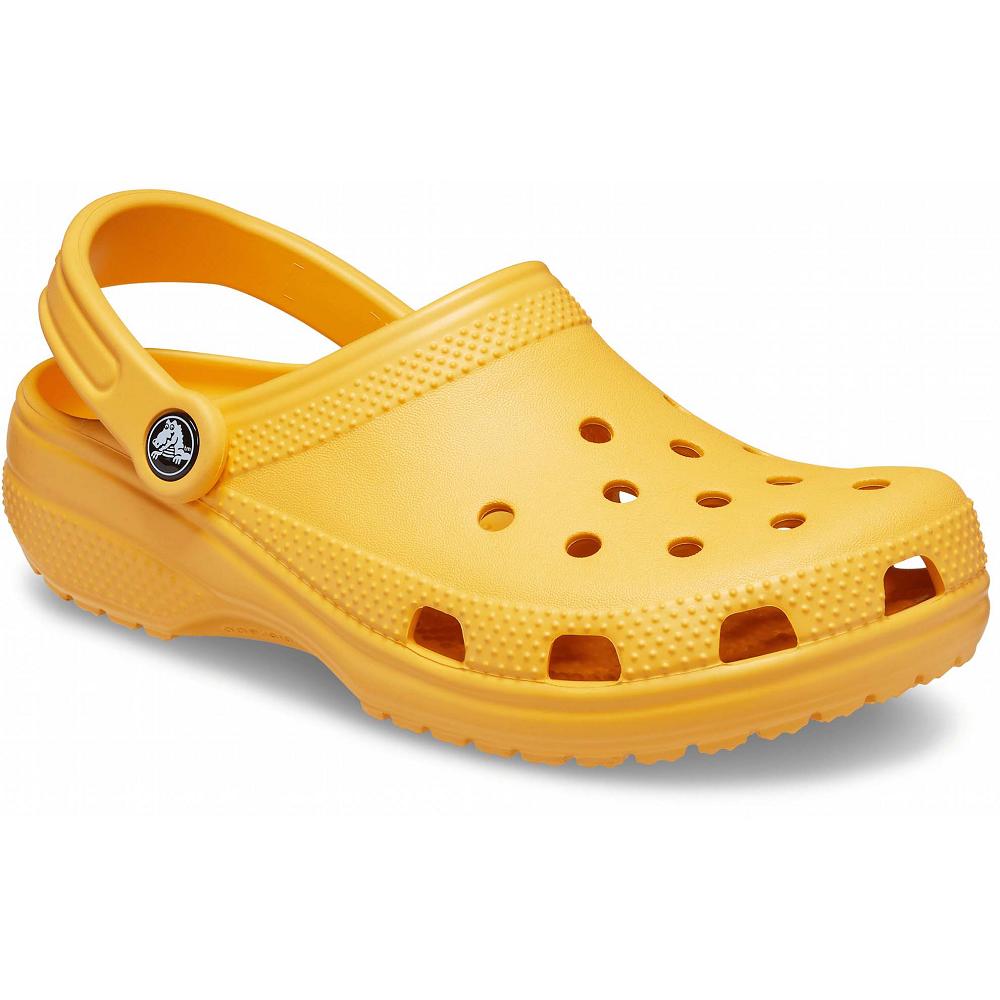 Crocs Classic Men Clogs Gold | TGEOSY386