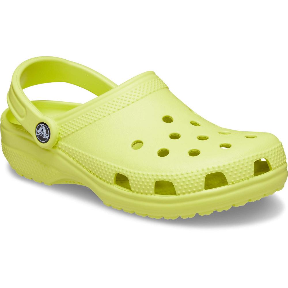 Crocs Classic Men Clogs Green | YECBVF598