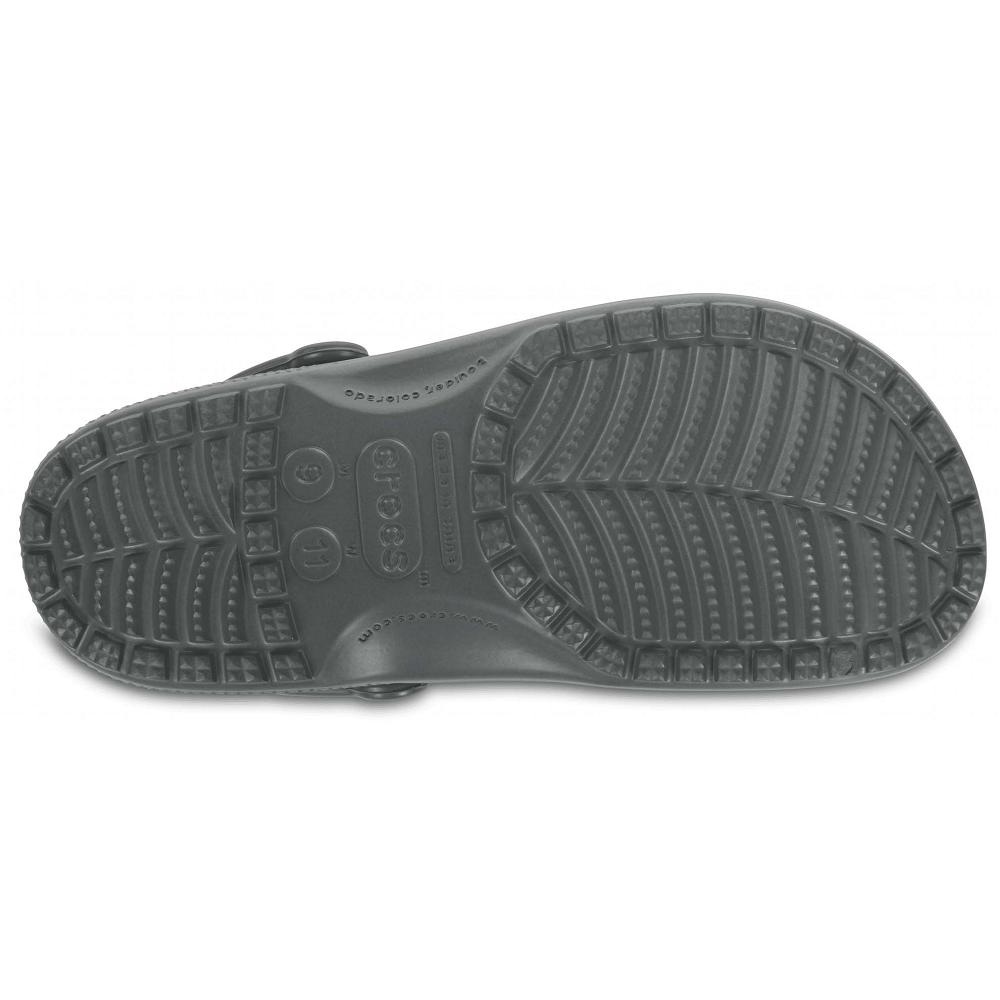 Crocs Classic Men Clogs Grey | QVTYZX980