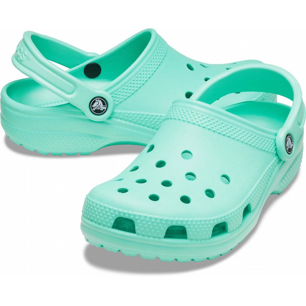 Crocs Classic Men Clogs Light Turquoise | XPQEDR742