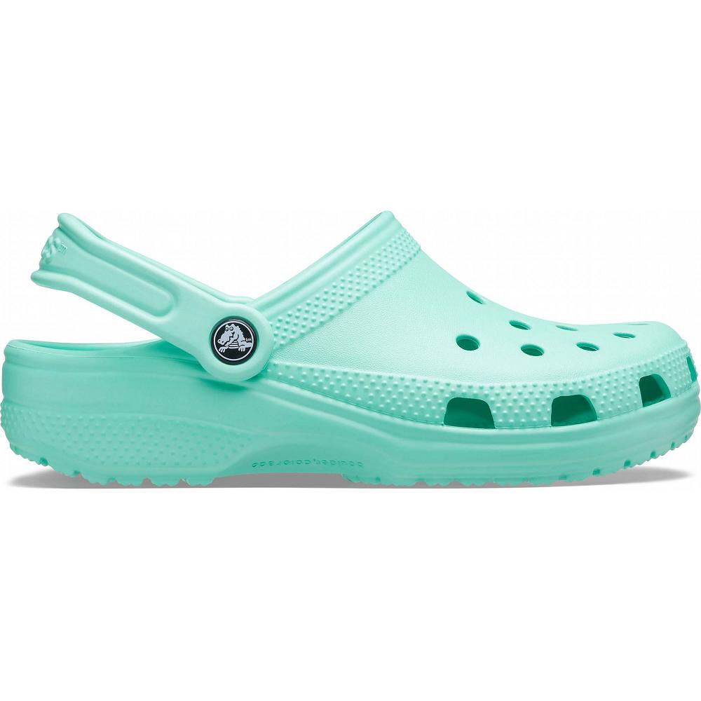 Crocs Classic Men Clogs Light Turquoise | XPQEDR742