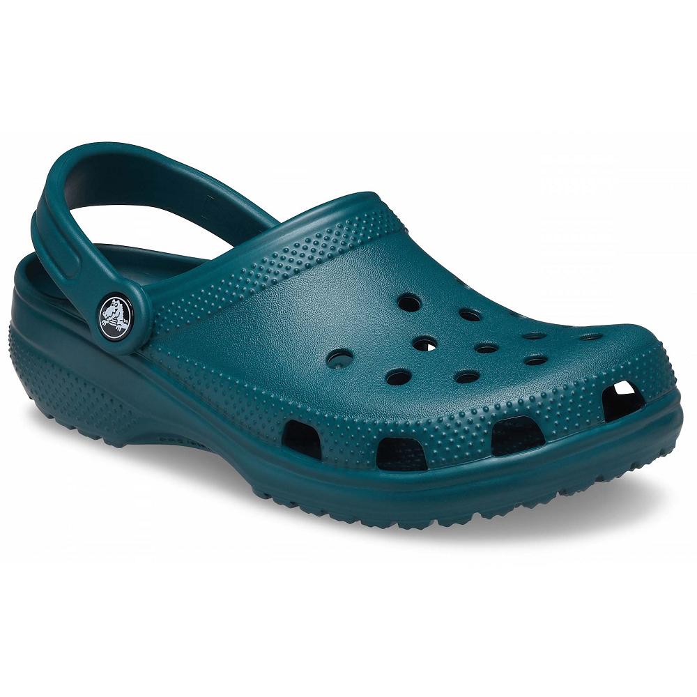 Crocs Classic Men Clogs Light Turquoise | RVGFYT901