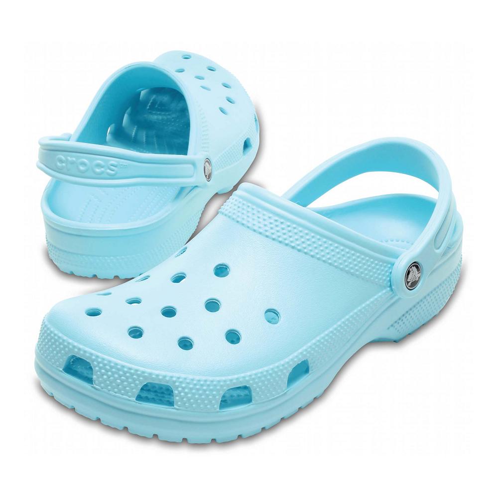 Crocs Classic Men Clogs Mint / Light Turquoise | GKBVDS078