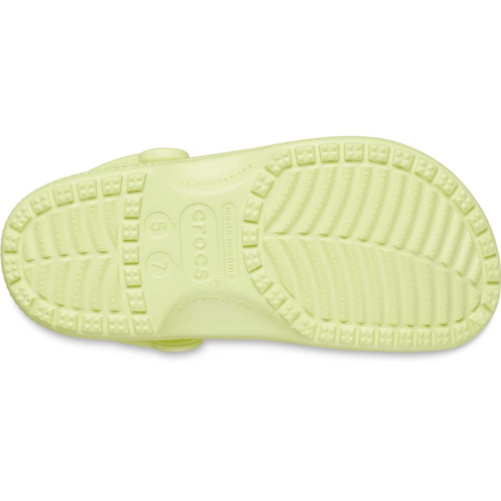 Crocs Classic Men Clogs Mint | VGAKMB506