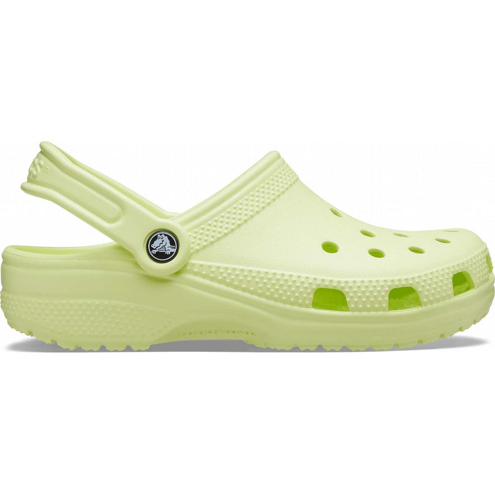 Crocs Classic Men Clogs Mint | VGAKMB506