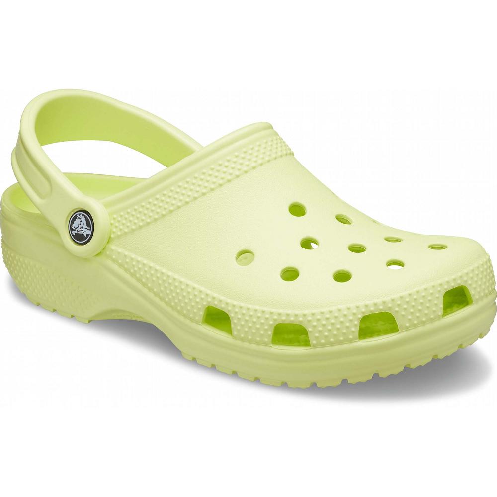 Crocs Classic Men Clogs Mint | VGAKMB506