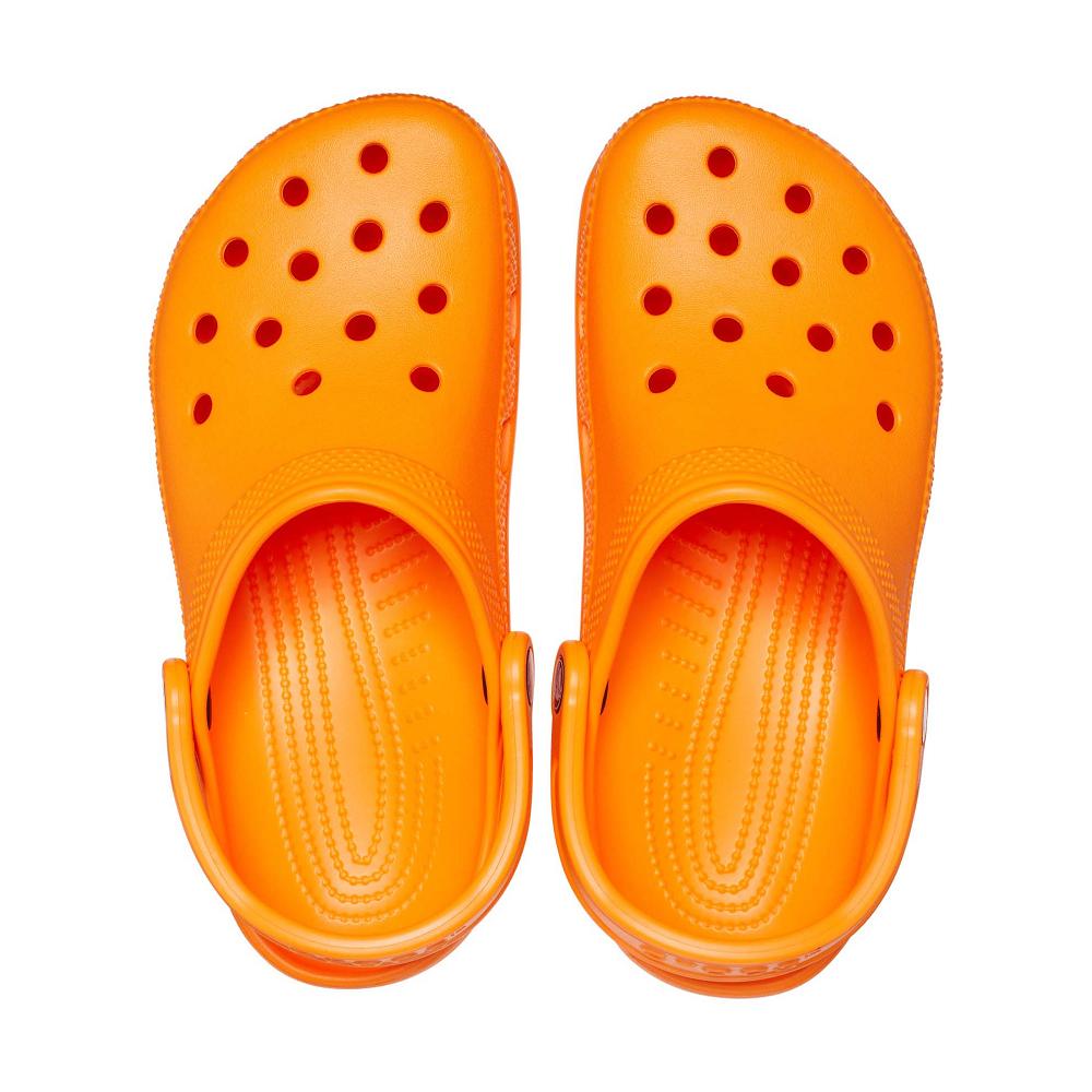 Crocs Classic Men Clogs Orange | XWTSLR531