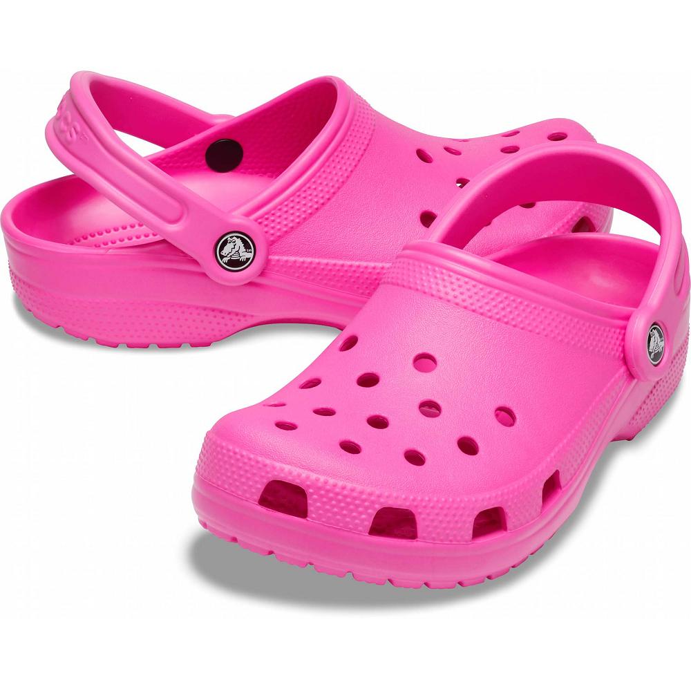 Crocs Classic Men Clogs Pink / Pink | HXLCDJ205