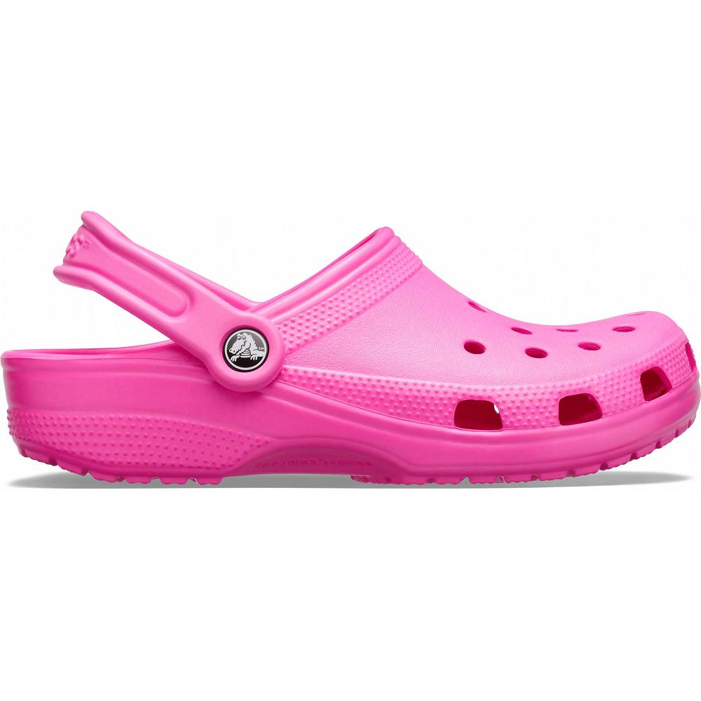 Crocs Classic Men Clogs Pink / Pink | HXLCDJ205