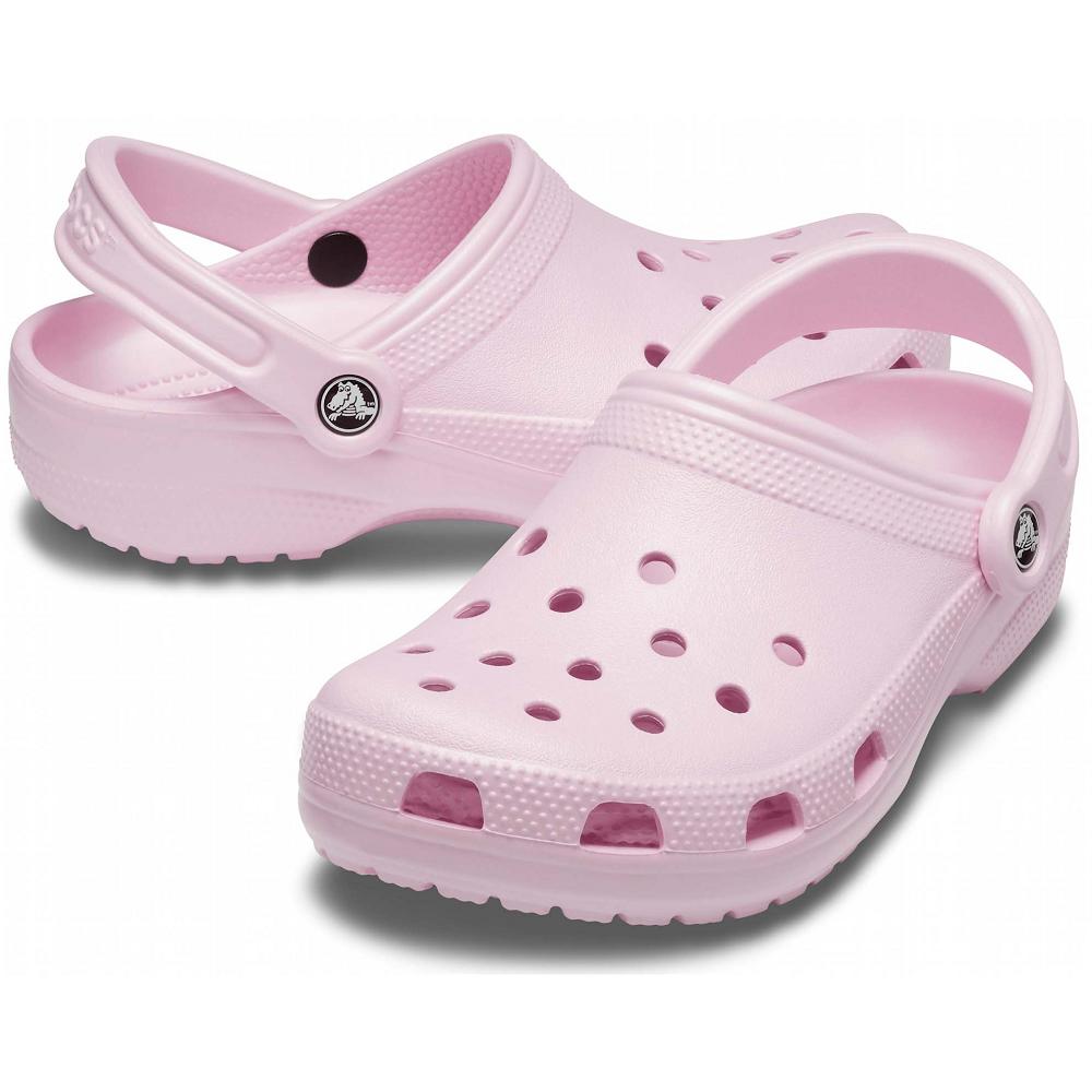 Crocs Classic Men Clogs Pink / Purple | UFWYTV204