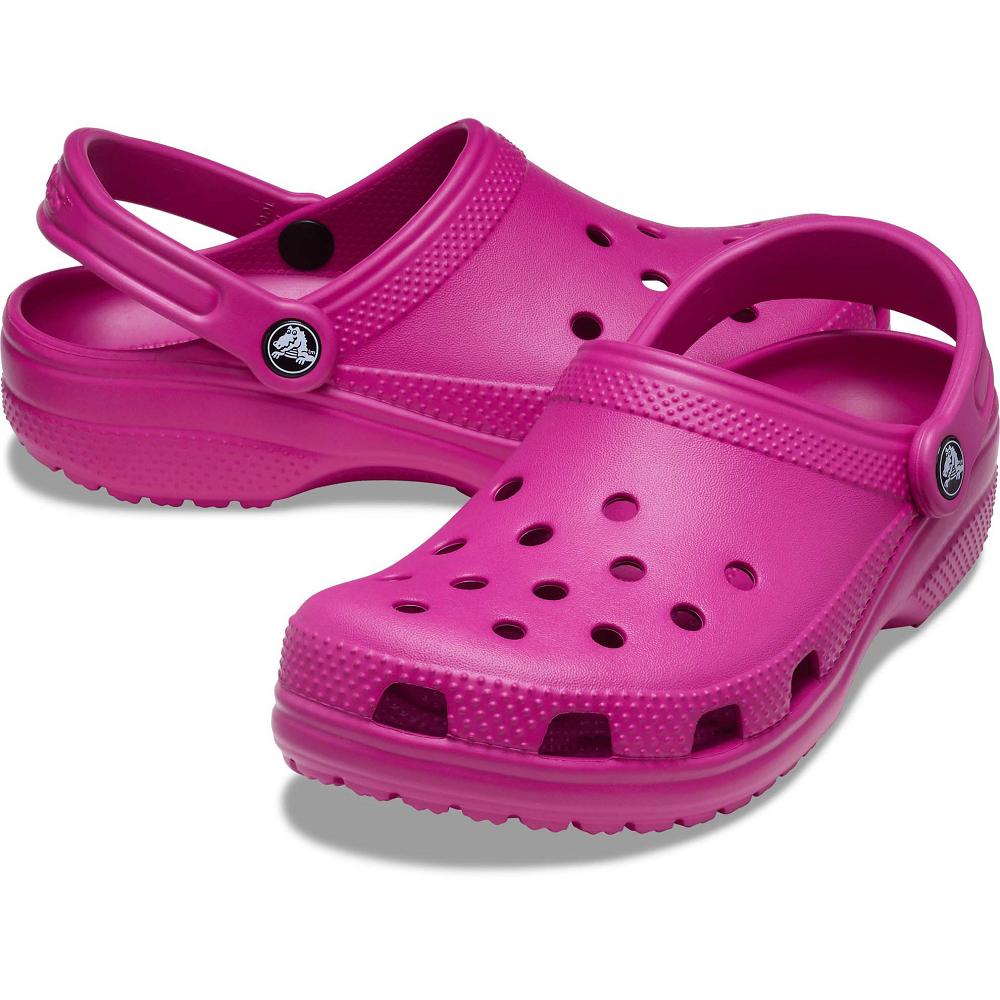 Crocs Classic Men Clogs Purple | JTPIDU853